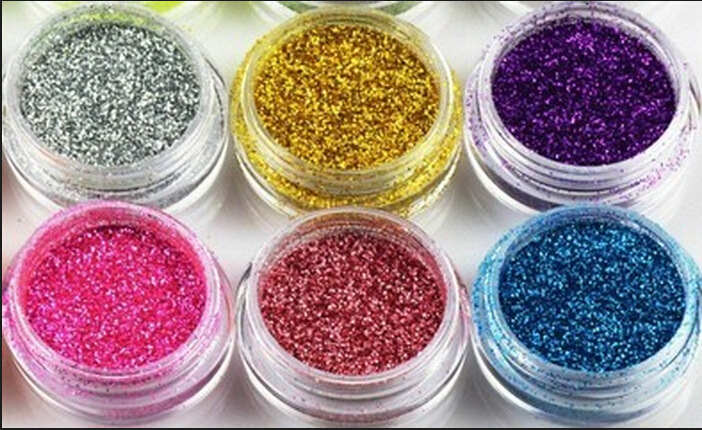 Glitter glitter powder